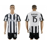 Juventus #15 Barzagli Home Soccer Club Jersey
