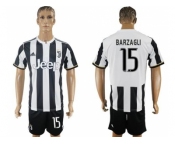 Juventus #15 Barzagli Home Soccer Club Jersey