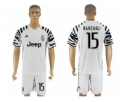 Juventus #15 Barzagli SEC Away Soccer Club Jersey