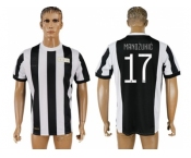 Juventus #17 Mandzukic 120th Anniversary Soccer Club Jersey