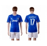 Juventus #17 Mandzukic Away Soccer Club Jersey 2
