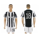 Juventus #18 Lemina Home Soccer Club Jersey