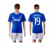 Juventus #19 Bonucci Away Soccer Club Jersey 2
