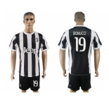 Juventus #19 Bonucci Home Soccer Club Jersey 1