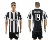 Juventus #19 Bonucci Home Soccer Club Jersey 1