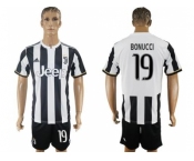 Juventus #19 Bonucci Home Soccer Club Jersey 2