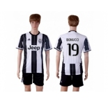 Juventus #19 Bonucci Home Soccer Club Jersey 3