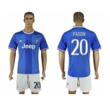 Juventus #20 Padoin Away Soccer Club Jersey