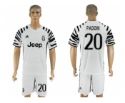 Juventus #20 Padoin SEC Away Soccer Club Jersey