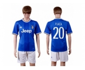 Juventus #20 Pjaca Away Soccer Club Jersey 1