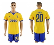 Juventus #20 Pjaca Away Soccer Club Jersey