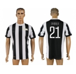 Juventus #21 Dybala 120th Anniversary Soccer Club Jersey