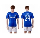 Juventus #24 Rugani Away Soccer Club Jersey 1