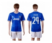 Juventus #24 Rugani Away Soccer Club Jersey 1
