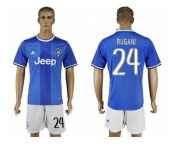 Juventus #24 Rugani Away Soccer Club Jersey 2