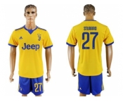 Juventus #27 Sturaro Away Soccer Club Jersey