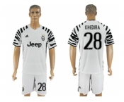 Juventus #28 Khedira SEC Away Soccer Club Jersey