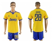 Juventus #28 Rincon Away Soccer Club Jersey