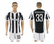 Juventus #33 Bernardeschi Home Soccer Club Jersey