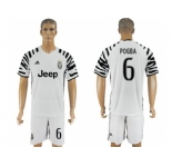 Juventus #6 Pogba SEC Away Soccer Club Jersey