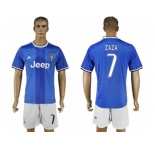 Juventus #7 Zaza Away Soccer Club Jersey 2