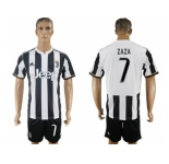 Juventus #7 Zaza Home Soccer Club Jersey 1