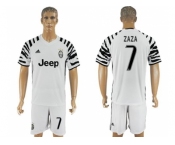 Juventus #7 Zaza SEC Away Soccer Club Jersey