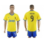 Juventus #9 Higuain Away Soccer Club Jersey 1