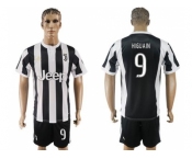 Juventus #9 Higuain Home Soccer Club Jersey 1