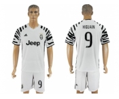 Juventus #9 Higuain SEC Away Soccer Club Jersey