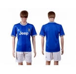 Juventus Blank Away Soccer Club Jersey 3