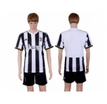 Juventus Blank Home Soccer Club Jersey 1