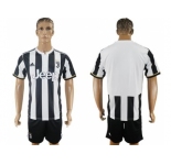 Juventus Blank Home Soccer Club Jersey 3