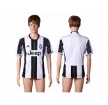 Juventus Blank Home Soccer Club Jersey 7