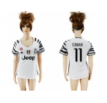 Women's Juventus #11 Coman Sec Away Soccer Club Jersey