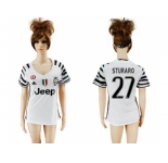 Women's Juventus #27 Sturaro Sec Away Soccer Club Jersey