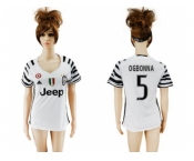 Women's Juventus #5 Ogbonna Sec Away Soccer Club Jersey