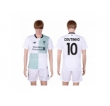 Liverpool #10 Coutinho Away Soccer Club Jersey