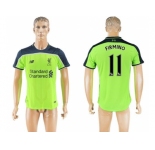 Liverpool #11 Firmino Sec Away Soccer Club Jersey
