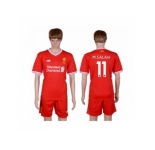 Liverpool #11 M.Salah Red Home Soccer Club Jersey
