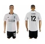 Liverpool #12 Gomez Away Soccer Club Jersey