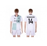 Liverpool #14 Henderson Away Soccer Club Jersey