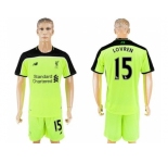 Liverpool #15 Lovren Sec Away Soccer Club Jersey