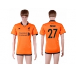Liverpool #27 Origi Sec Away Soccer Club Jersey