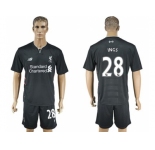 Liverpool #28 Ings Away Soccer Club Jersey2