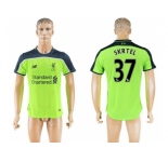Liverpool #37 Skrtel Sec Away Soccer Club Jersey1