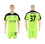 Liverpool #37 Skrtel Sec Away Soccer Club Jersey