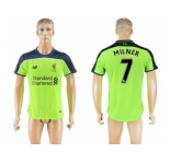 Liverpool #7 Milner Sec Away Soccer Club Jersey1