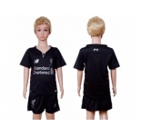 Liverpool Blank Away Kid Soccer Club Jersey2