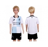 Liverpool Blank Away Kid Soccer Club Jersey